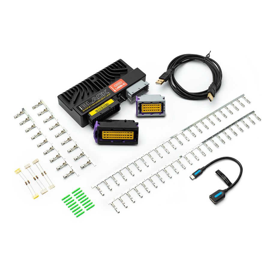 ECU Standalone Ecumaster EMU Black USB-C, Revizia P