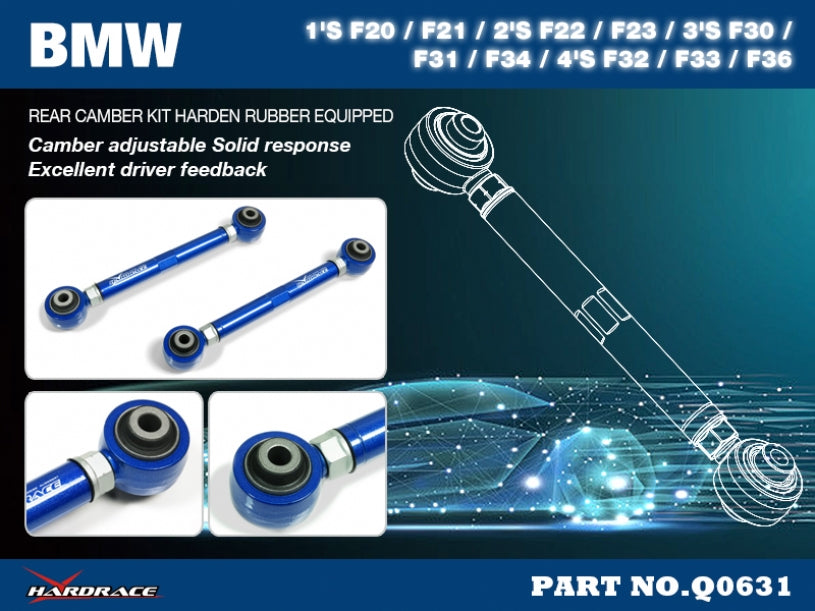 Kit corectie camber spate Hardrace pentru BMW M135i / M140i - Q0631