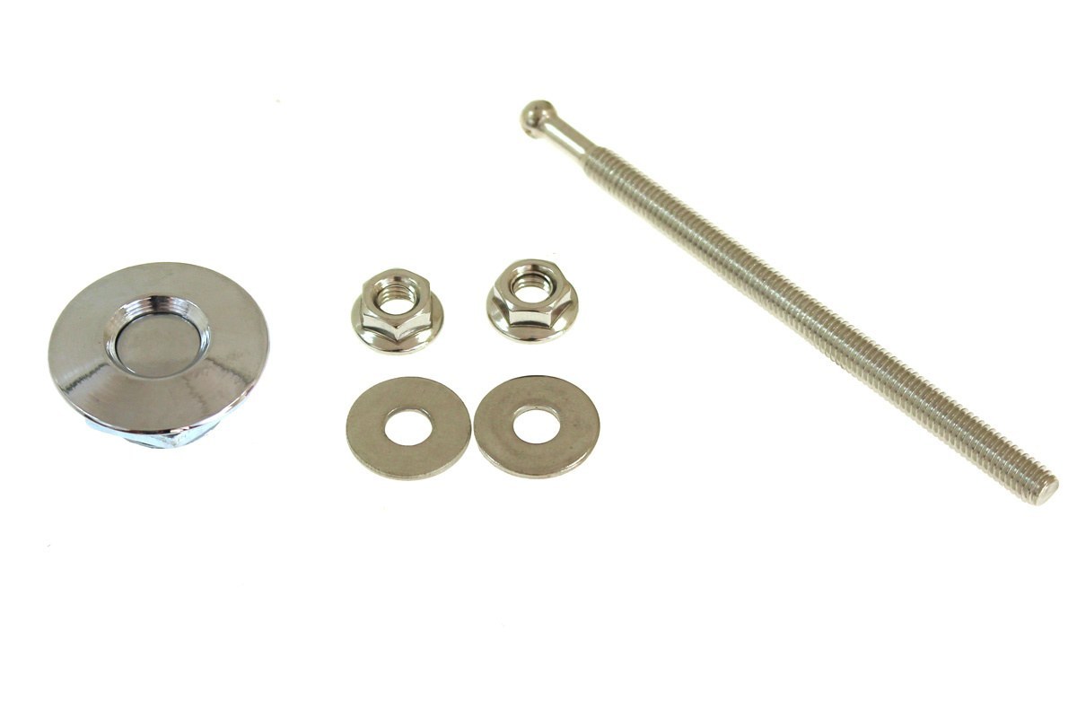 Sigurante Capota Inox Push Clip Mini Hood Pins #Culoare_Argintiu
