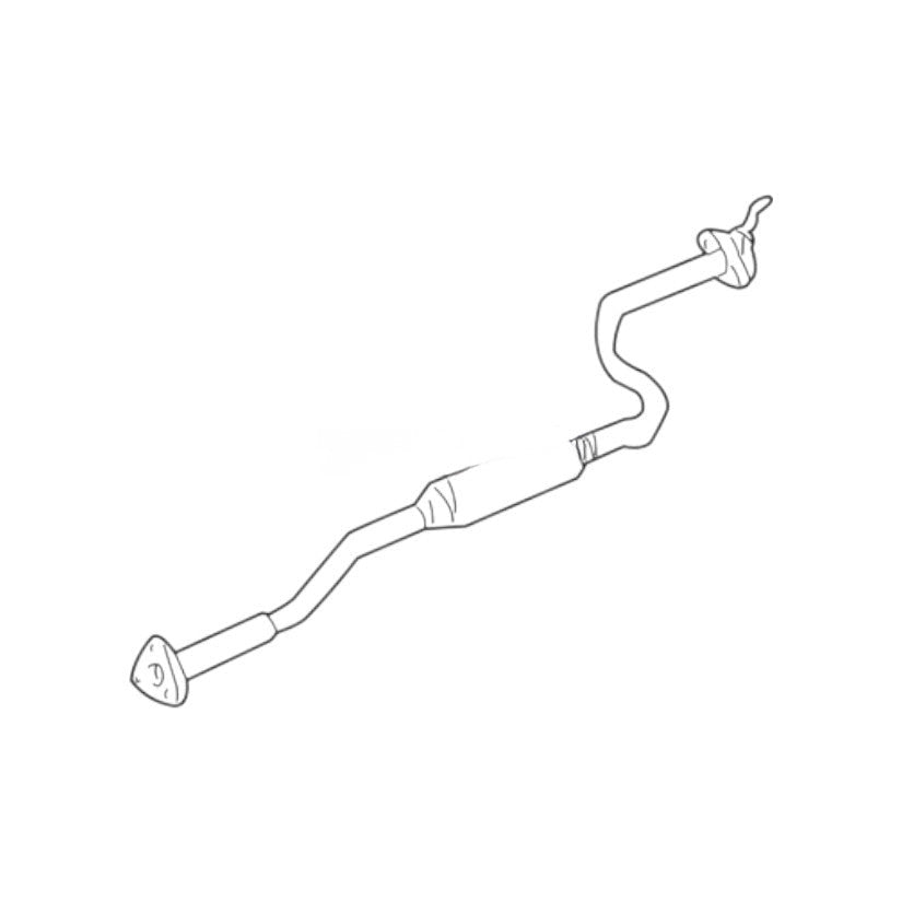 Teava intermediara de evacuare (B-pipe) originala Honda pentru Integra Type R DC2