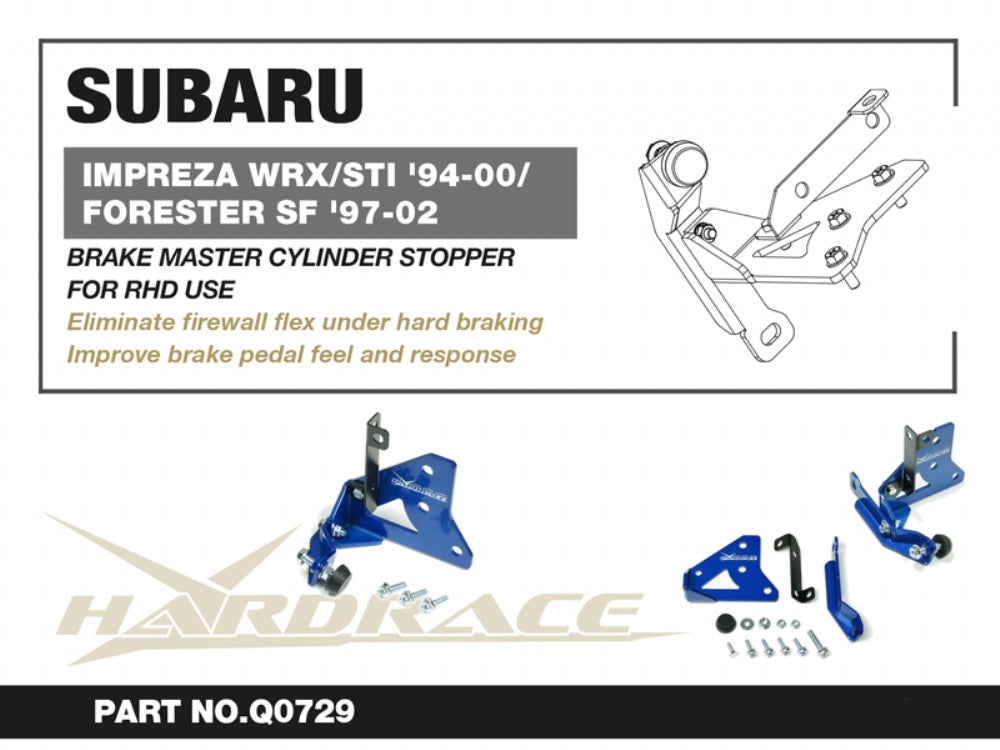 Distantier pompa centrala frana Hardrace pentru Subaru Forester / Impreza - Q0729