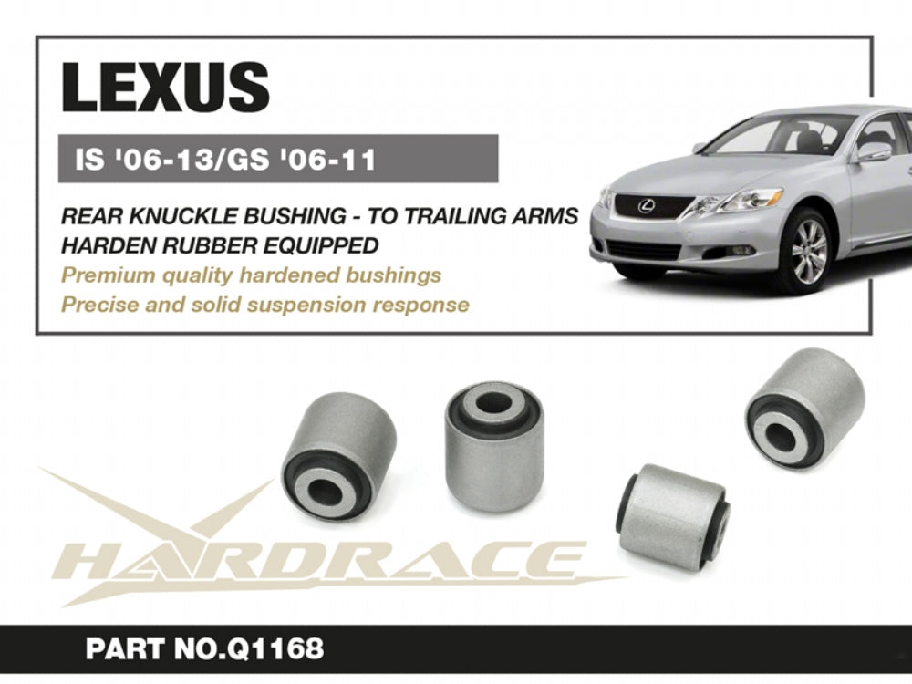 Set bucse fuzeta spate, spre bratul longitudinal Hardrace pentru Lexus GS / IS - Q1168