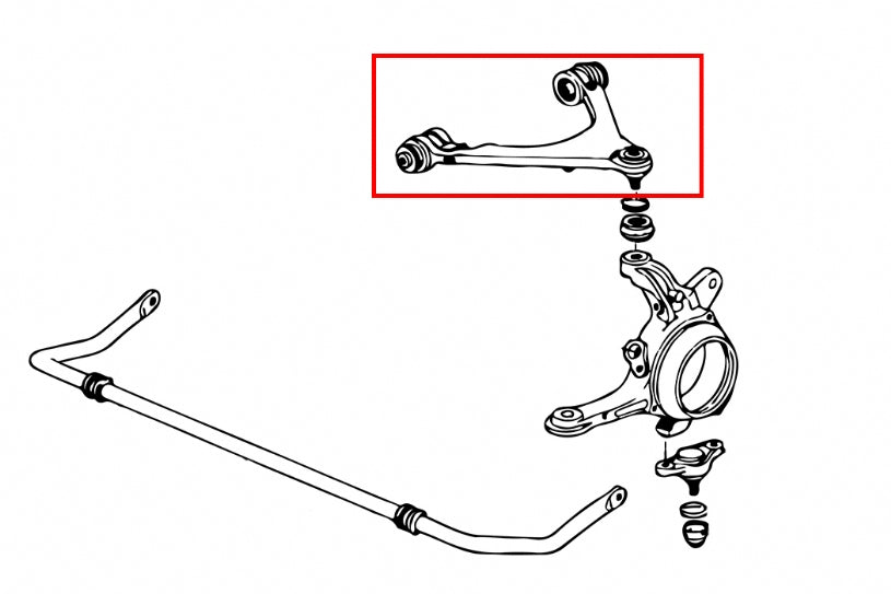 Kit corectie camber brat suspensie superior fata Hardrace pentru Honda S2000 - 7724