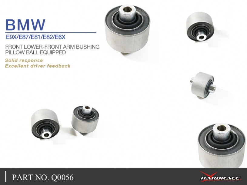 Set bucse brat suspensie inferior fata, capat fata Hardrace pentru BMW M3 / M5 - Q0056