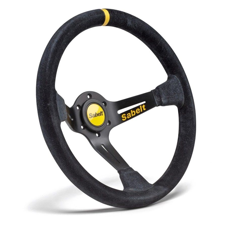 Volan Sabelt SW-390 Acropolis Piele Intoarsa, 350 mm, adancit 90 mm
