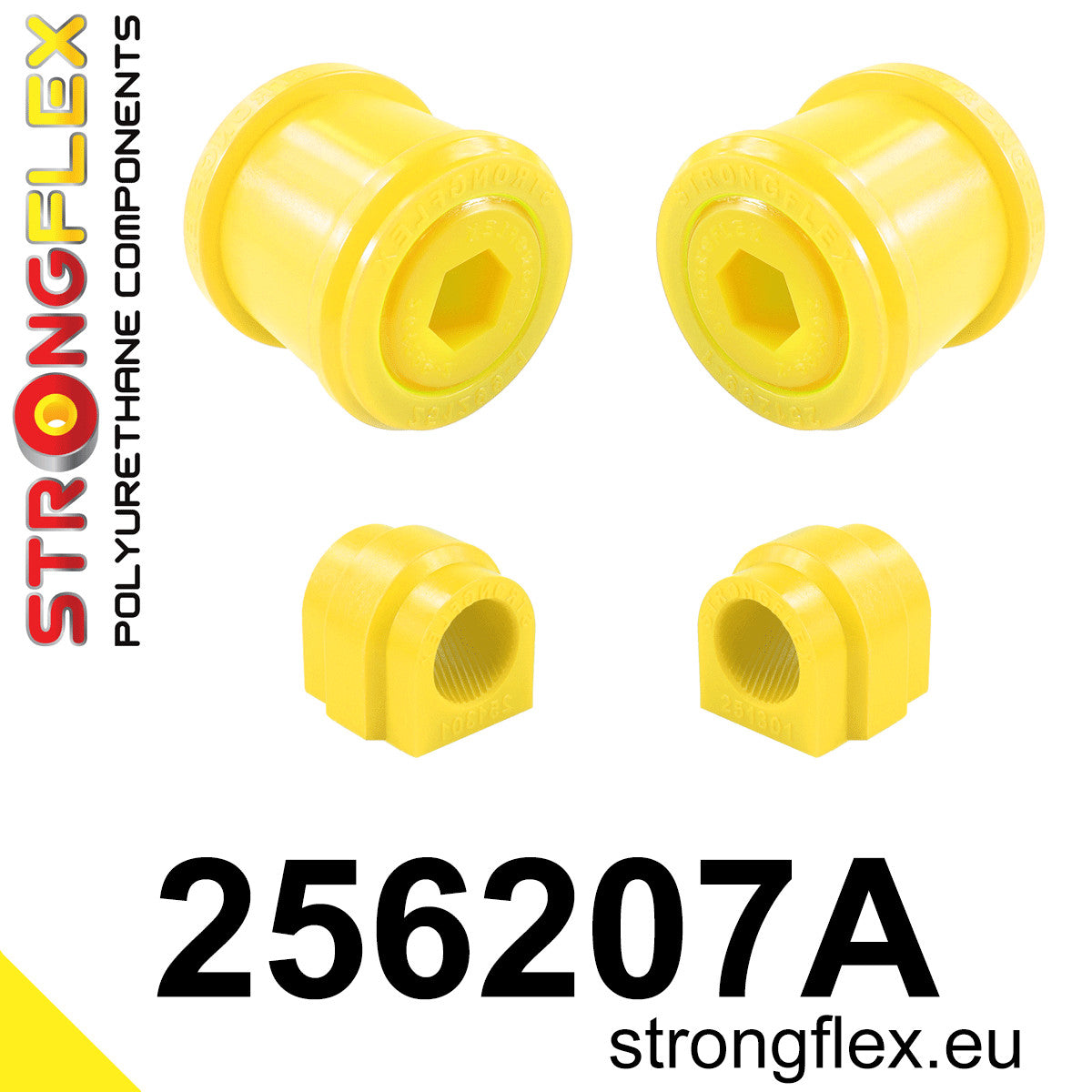 Kit bucse poliuretan Strongflex suspensie fata SPORT - Mini R55 - 256207A