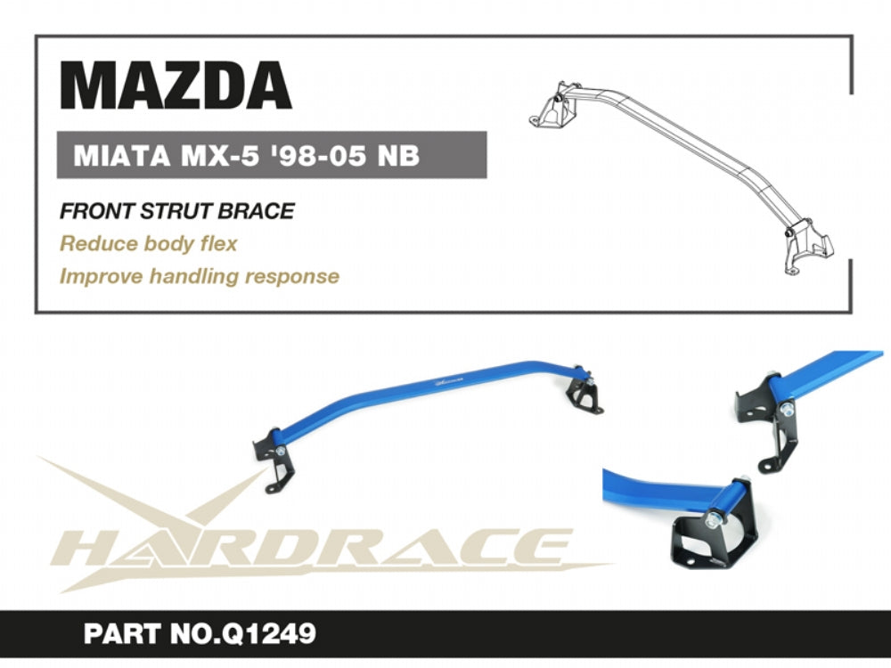 Bara rigidizare telescoape fata Hardrace pentru Mazda MX-5 - Q1249