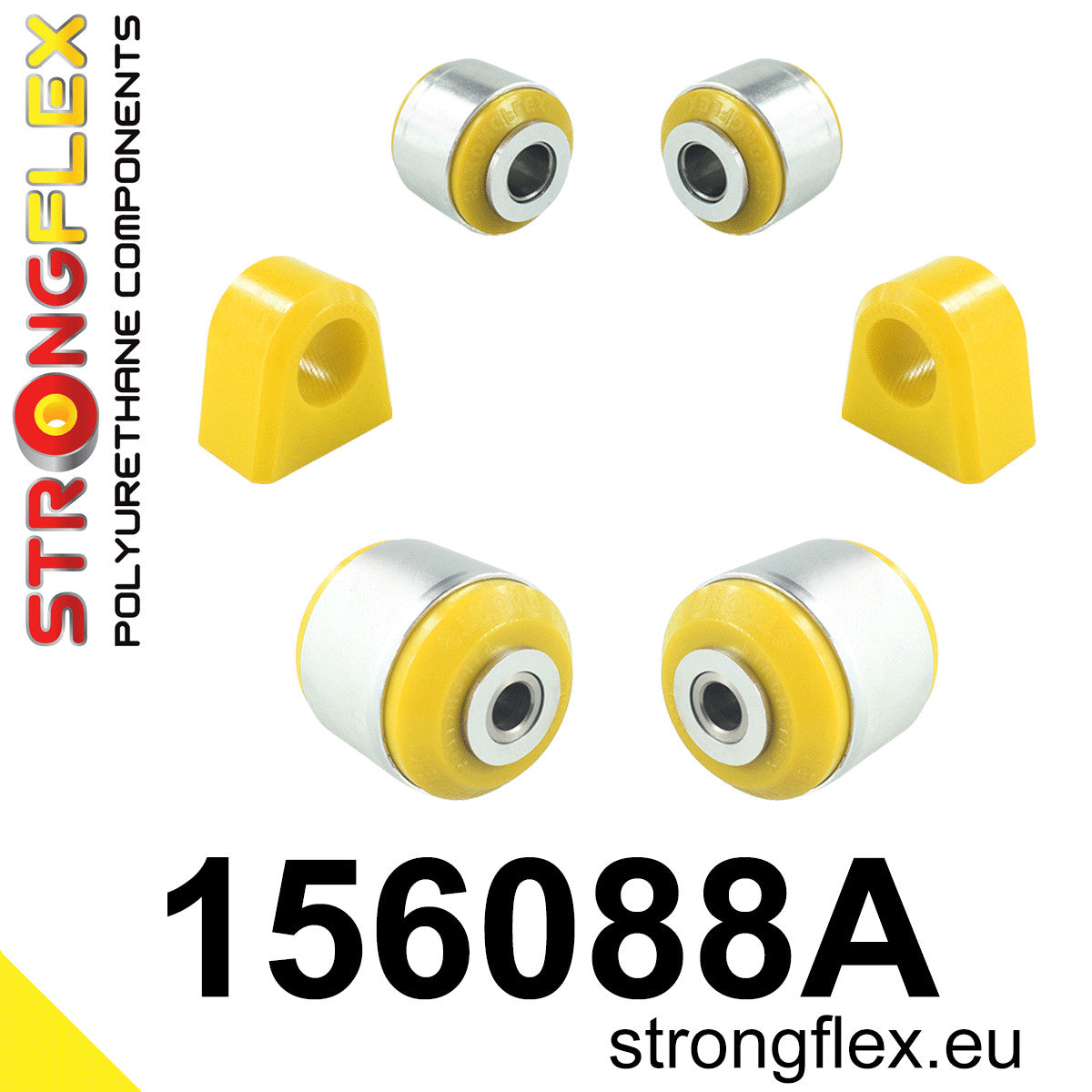 Kit bucse poliuretan Strongflex suspensie fata SPORT - Renault Megane - 156088A