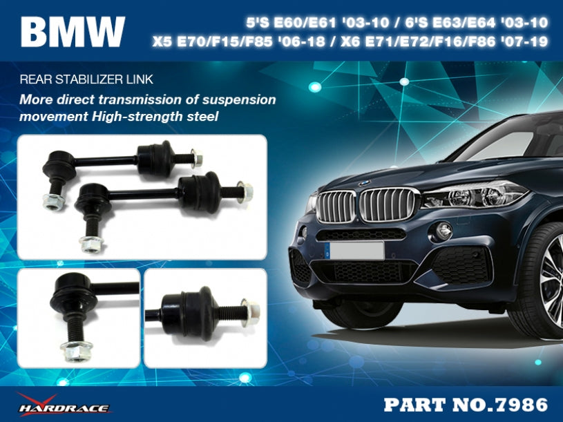 Bieleta antiruliu spate Hardrace pentru BMW M5 / M6 - 7986