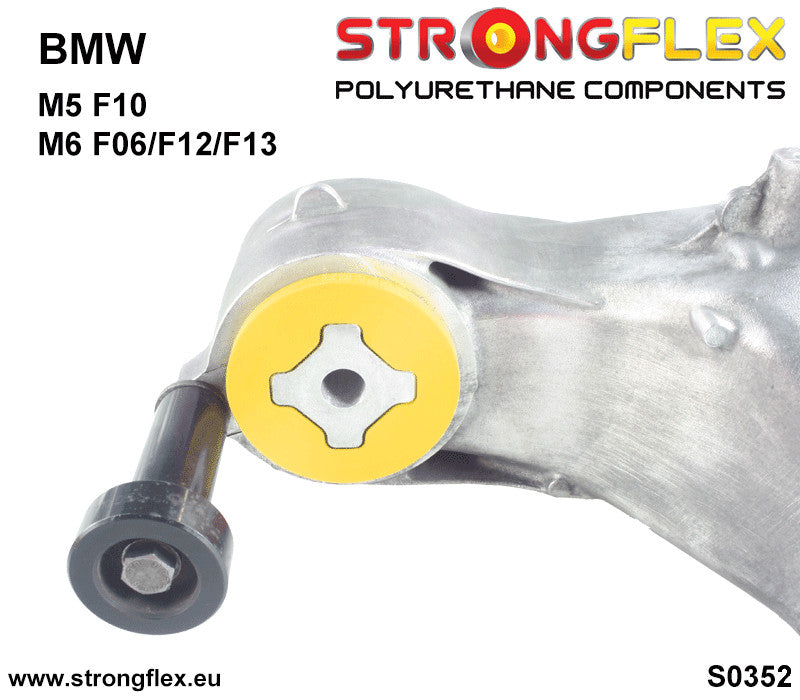 Schema montaj - Insertie poliuretan Strongflex bucsa diferential spate SPORT - BMW Seria 5, Seria 6 - 032055A