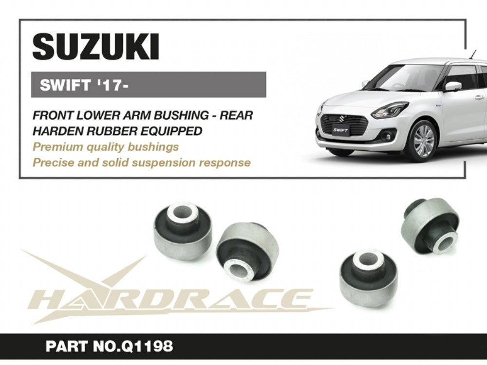 Set bucse brat suspensie inferior fata, capat spate Hardrace pentru Suzuki Swift - Q1198