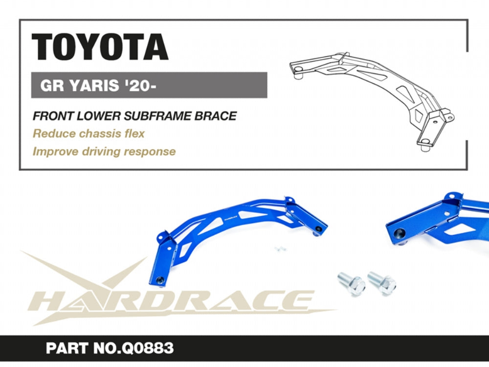 Bara rigidizare punte fata Hardrace pentru Toyota GR Yaris - Q0883