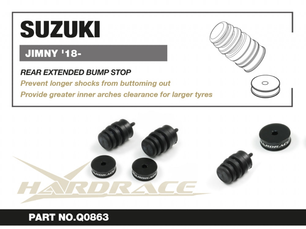 Tampon limitator cursa spate lung Hardrace pentru Suzuki Jimny - Q0863