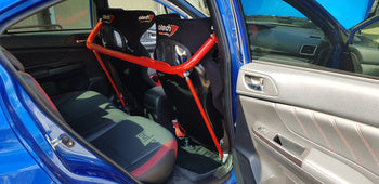 Bara harnasare Staffa Subaru Impreza 4 WRX STI 2015+ #Culoare_Rosu