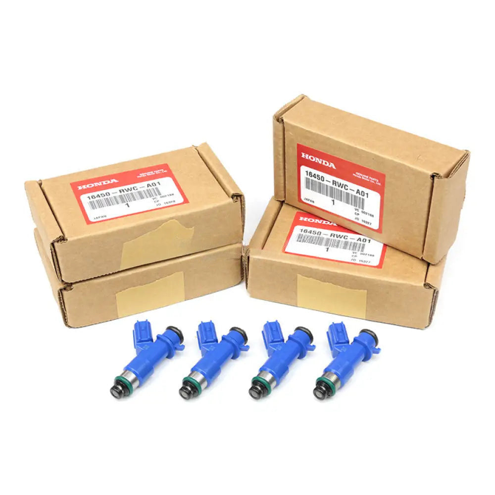 Set de 4 injectoare originale Honda / Acura RDX de 410 cc pentru motoarele din seria K