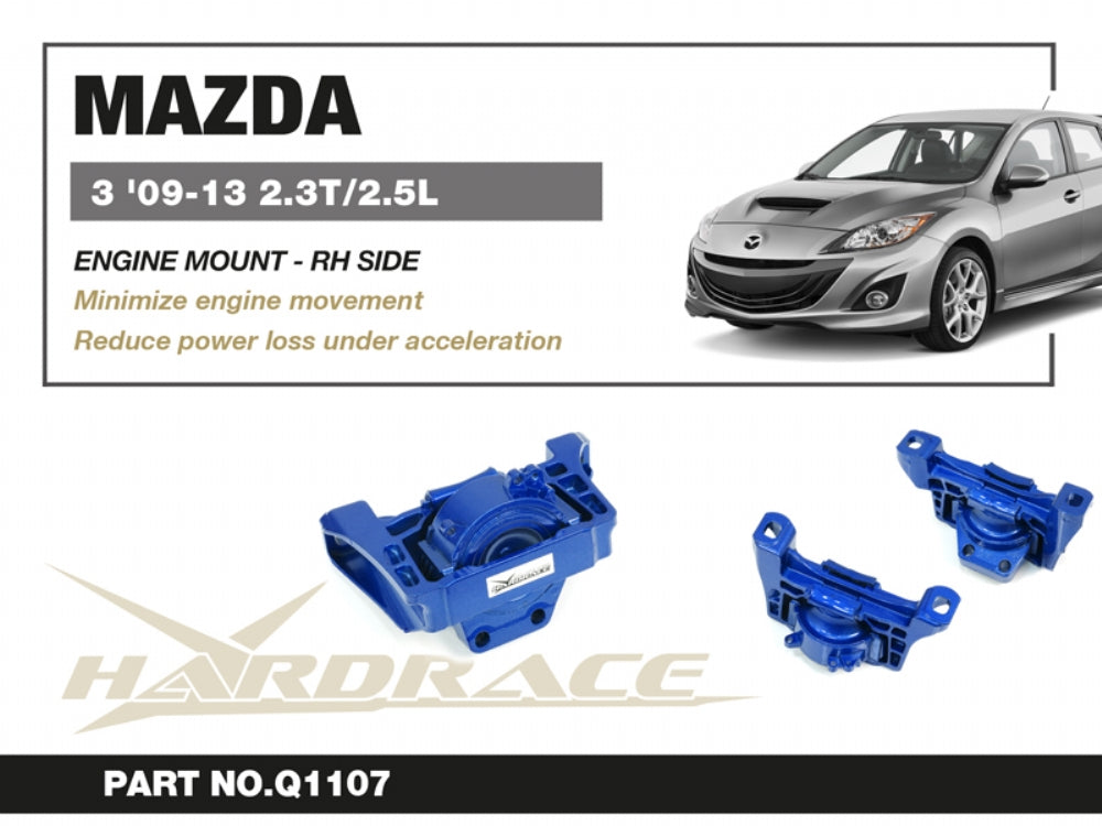 Tampon motor dreapta Hardrace pentru Mazda Mazda 3 - Q1107