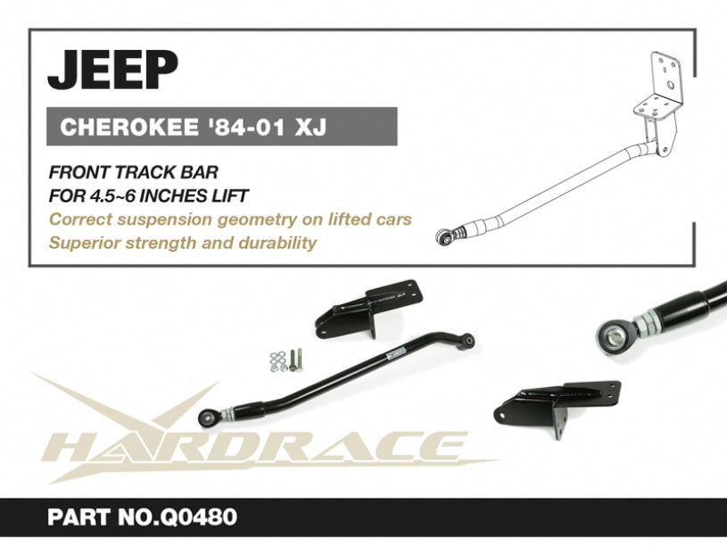 Bara panhard fata reglabila Hardrace pentru Jeep Cherokee - Q0480