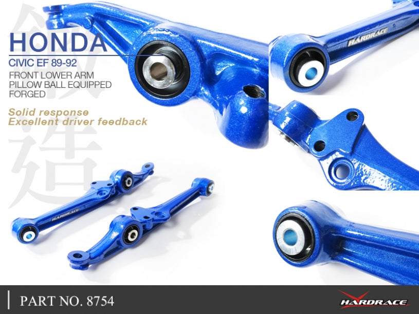 Brat suspensie inferior fata Hardrace pentru Honda CRX / Civic - 8754