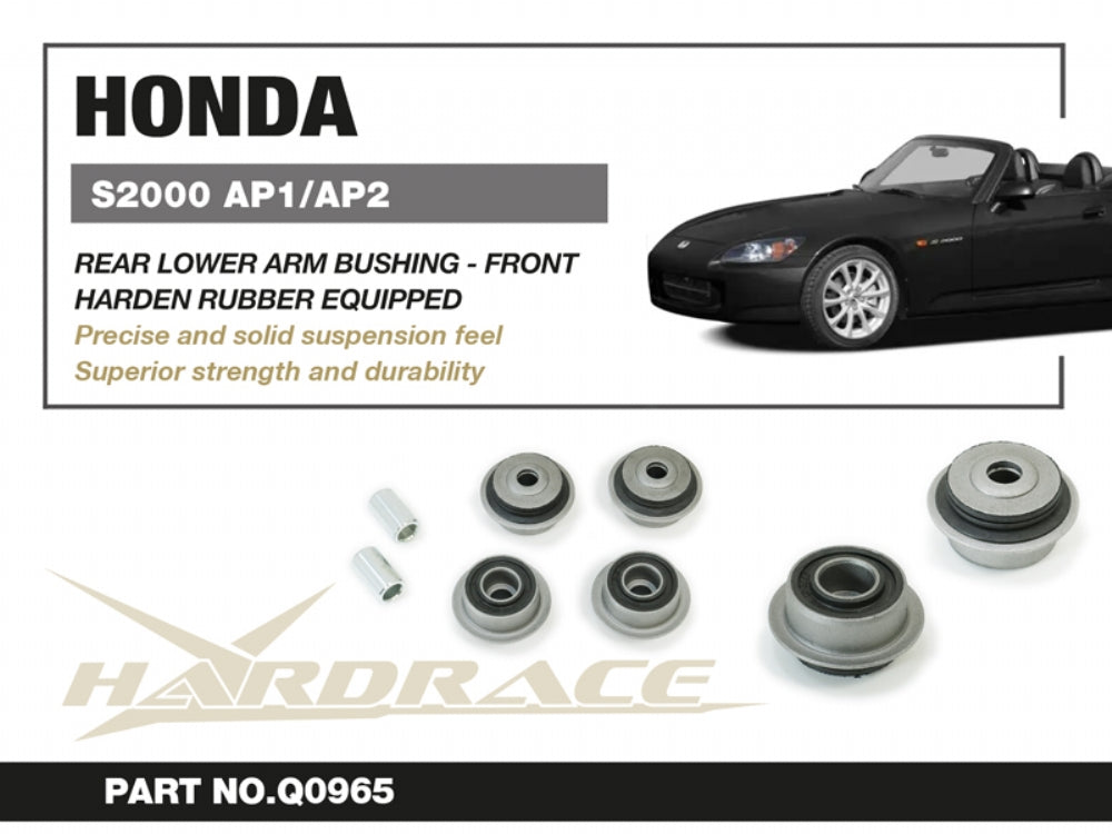 Set bucse brat suspensie inferior spate Hardrace pentru Honda S2000 - Q0965