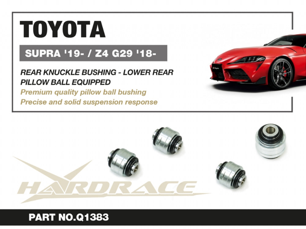 Set bucse fuzeta inferior spate Hardrace pentru BMW Z4 / Toyota GR Supra - Q1383