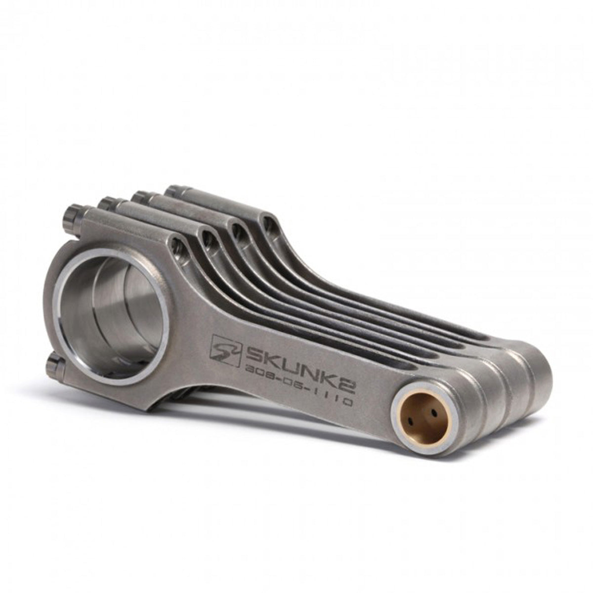 Set 4 biele forjate Skunk2 Alpha pentru motoare Honda D16A si ZC, varianta High HP