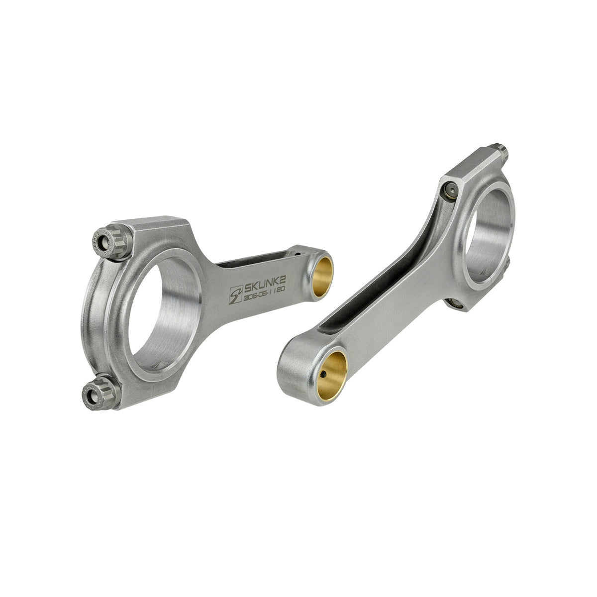 Set 4 biele forjate Skunk2 Alpha pentru motoare Honda B18C si B18C5