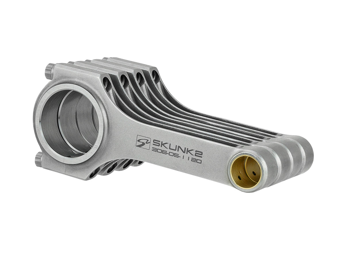 Set 4 biele forjate Skunk2 Alpha pentru motoare Honda B18C si B18C5
