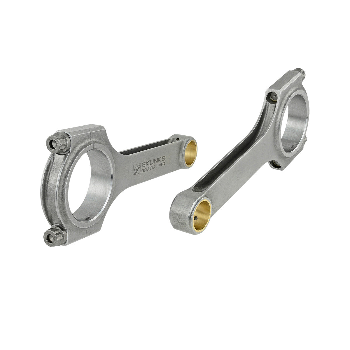 Set 4 biele forjate Skunk2 Alpha pentru motoare Honda K24A1, K24A2, K24A4, K24A8 si K24Z