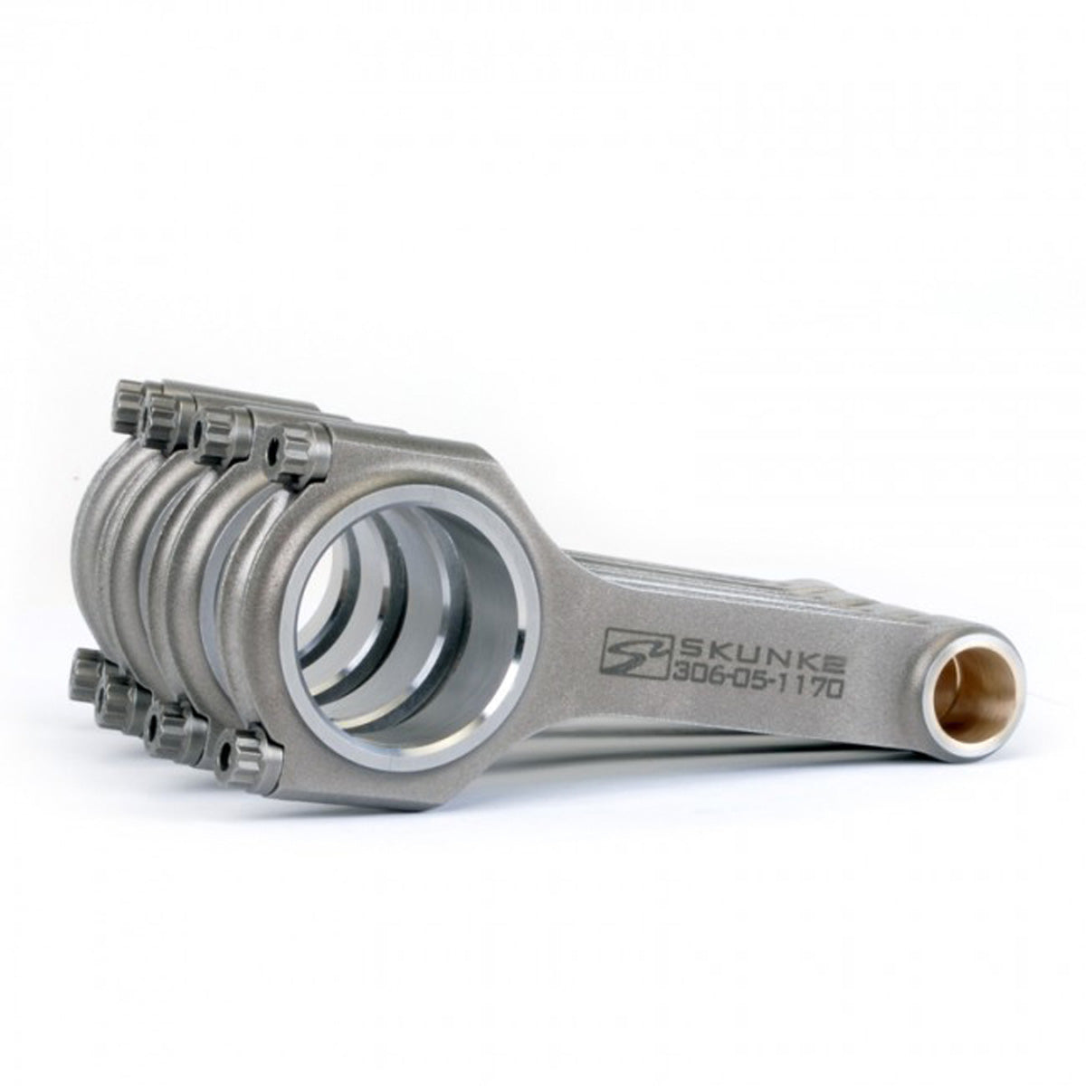 Set 4 biele forjate Skunk2 Alpha pentru motoare Honda H22A si F20B