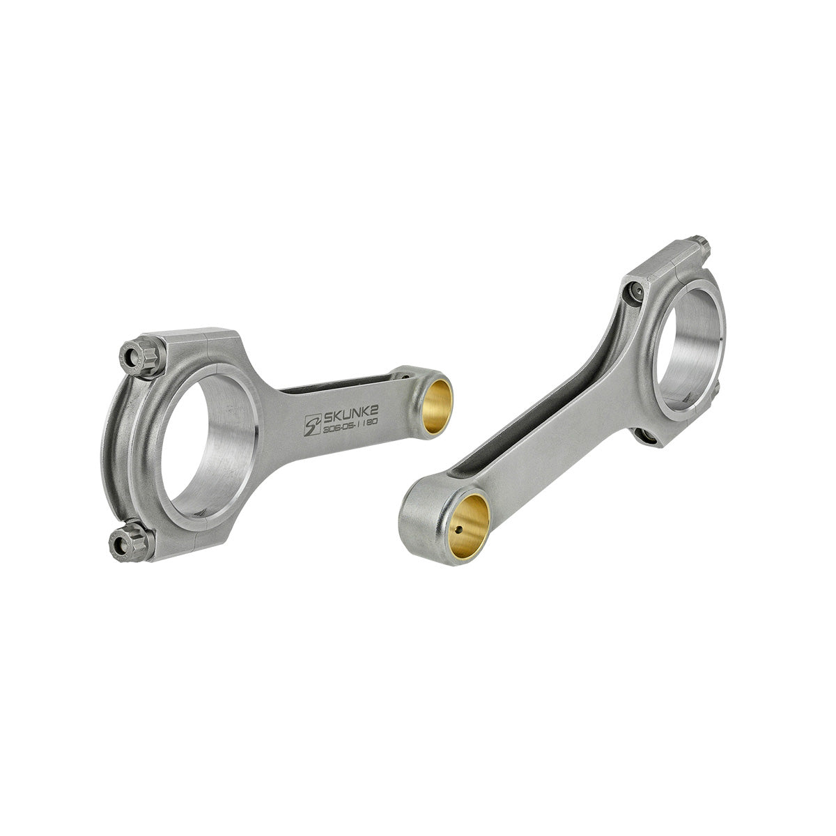 Set 4 biele forjate Skunk2 Alpha pentru motoare Honda F20C (S2000)