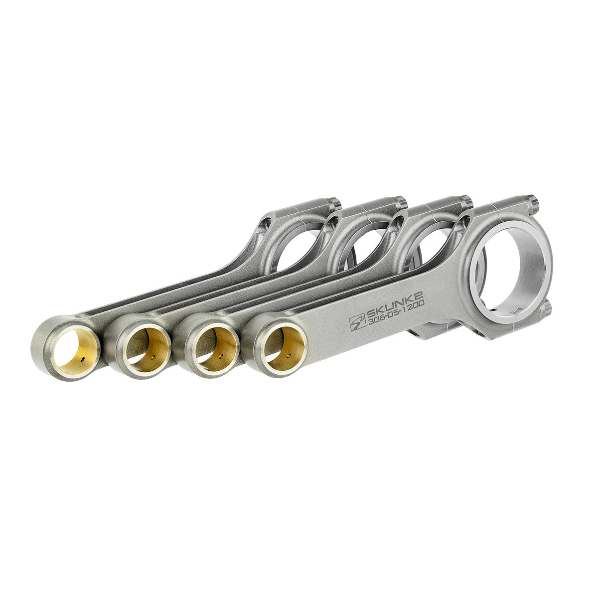 Set 4 biele forjate Skunk2 Alpha pentru motoare Honda F22C (S2000)