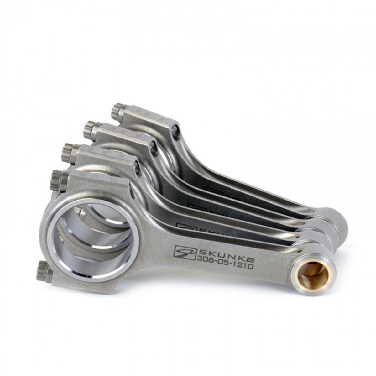 Set 4 biele forjate Skunk2 Alpha Lite pentru motoare Honda D16A si ZC