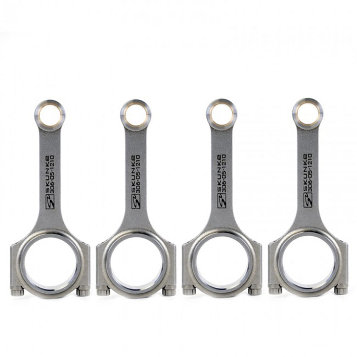Set 4 biele forjate Skunk2 Alpha Lite pentru motoare Honda D16A si ZC