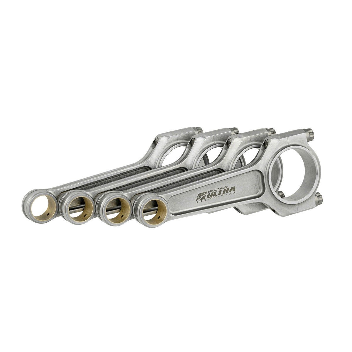 Set 4 biele forjate Skunk2 Ultra pentru motoare Honda B18C si B18C5