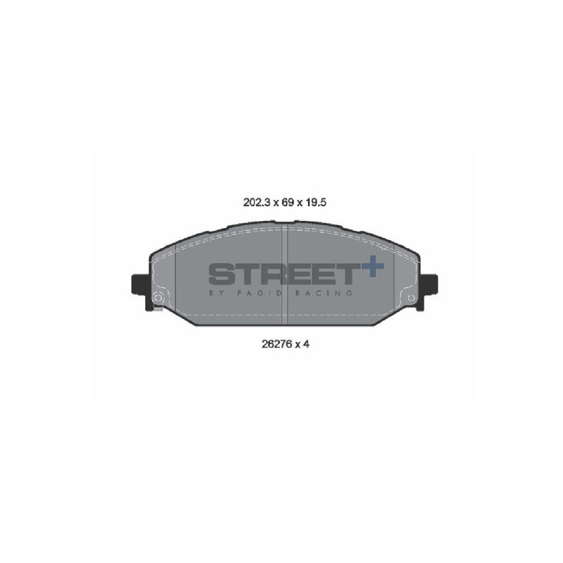 Placute Frana Pagid Street+ T8239