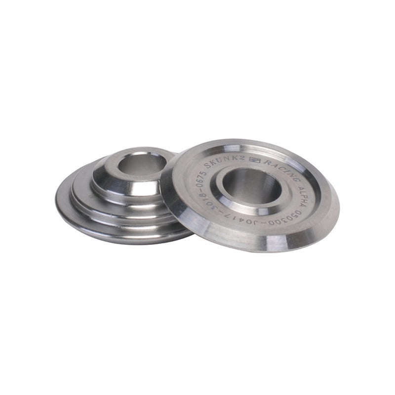 Talere de supape din titan Skunk2 Alpha pentru motoare Honda B16, B17, B18, H22 si F20B (VTEC)