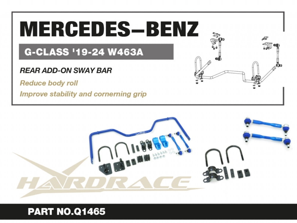 Bara stabilizatoare suplimentara spate Hardrace pentru Mercedes-Benz G-Class - Q1465