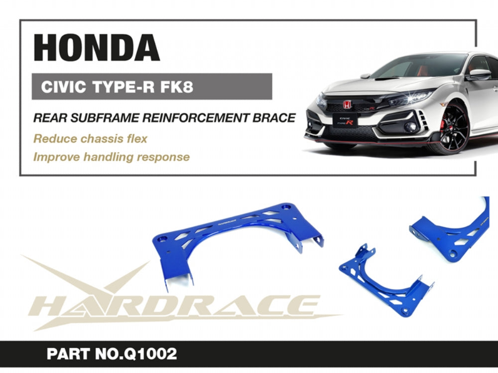 Bara rigidizare punte fata Hardrace pentru Honda Civic - Q1002