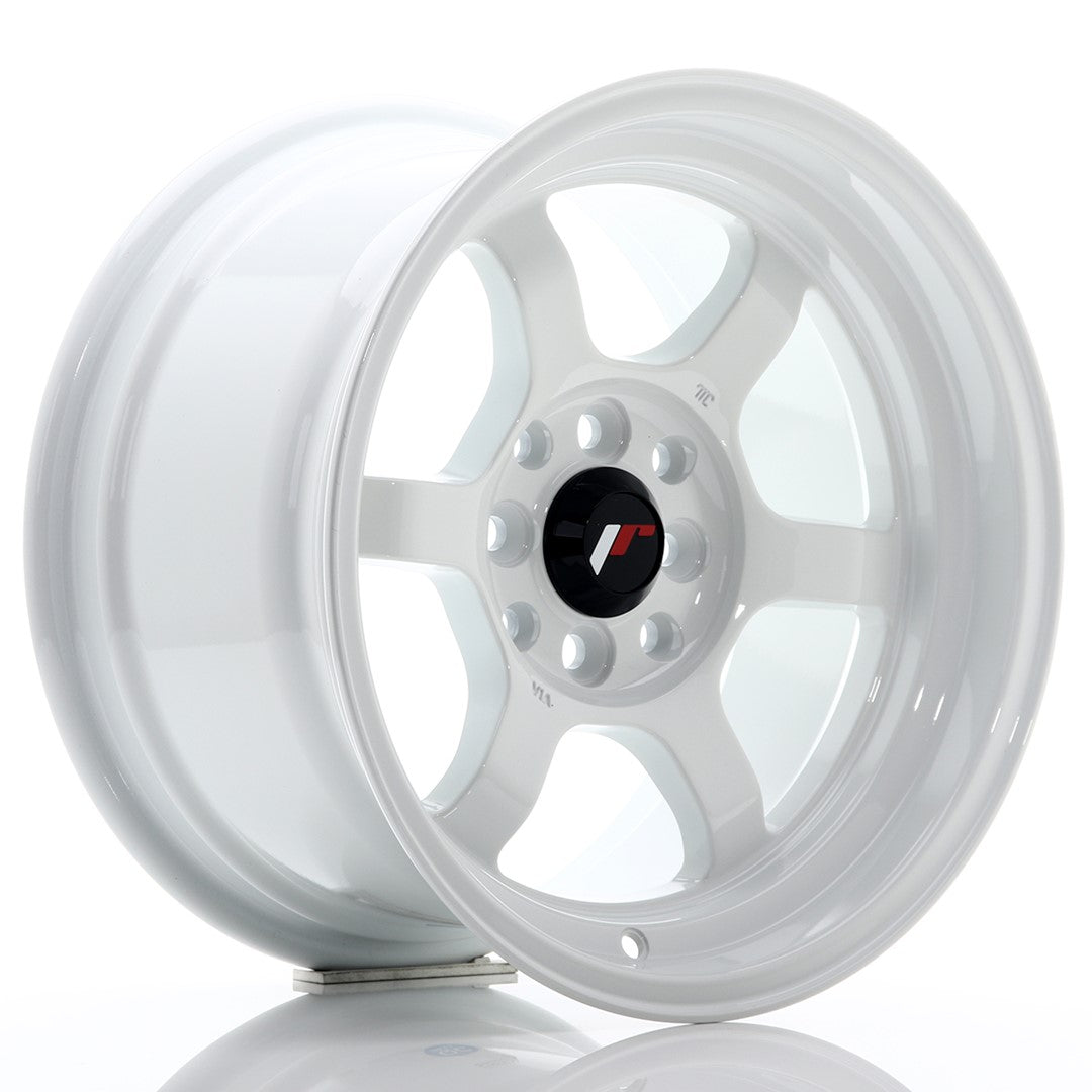Jante Japan Racing JR12 R15 8.5J ET13 Alb - PCD Configurabil