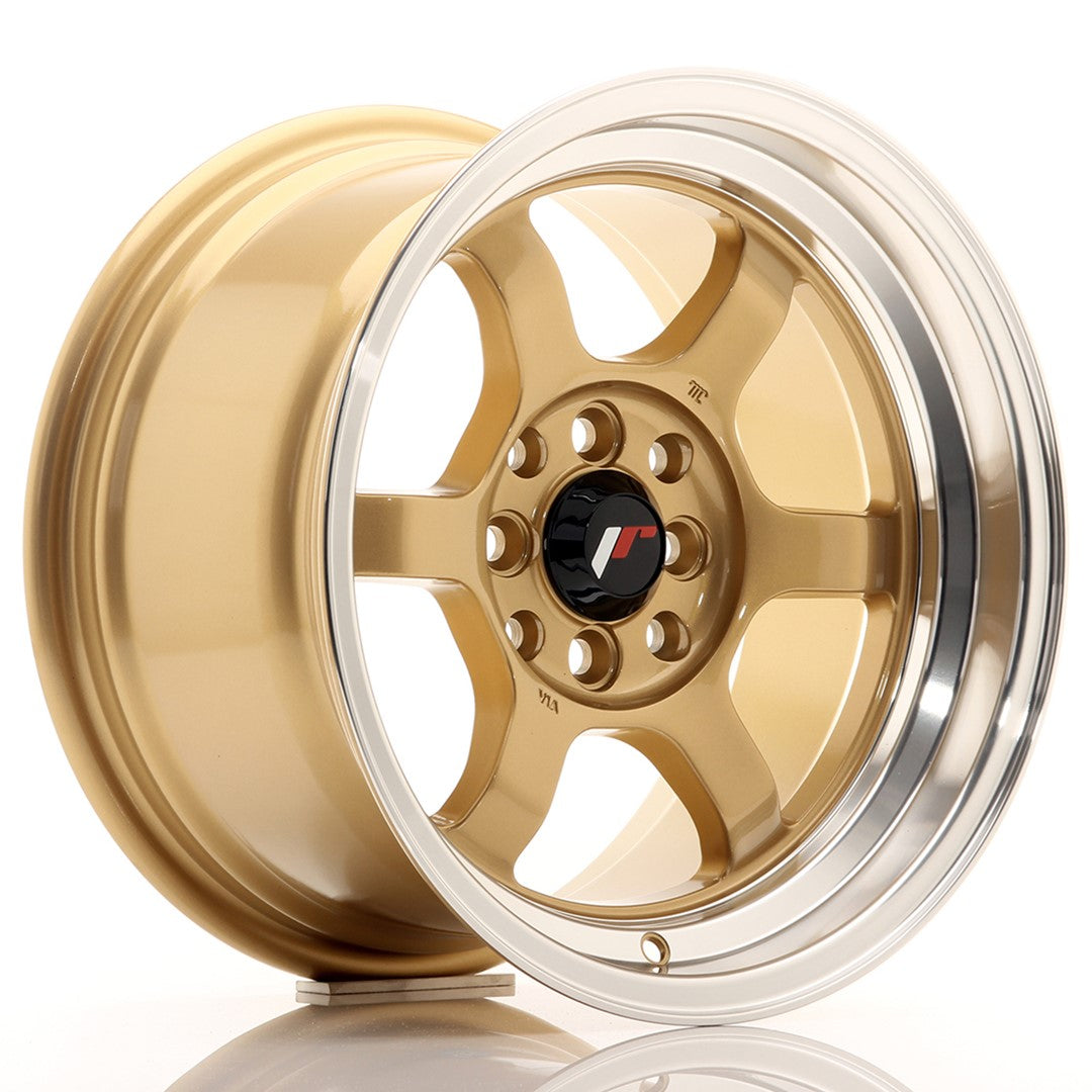 Jante Japan Racing JR12 R15 8.5J ET13 Auriu - PCD Configurabil