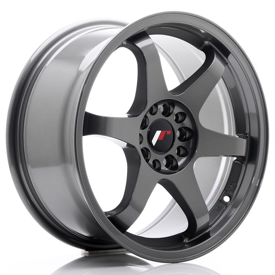Jante Japan Racing JR3 R17 8J ET35 Gri Metalic - PCD Configurabil