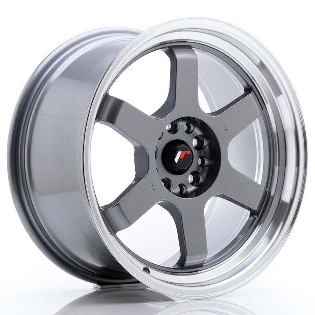 Jante Japan Racing JR12 R18 9J ET25 Gri Metalic - PCD Configurabil