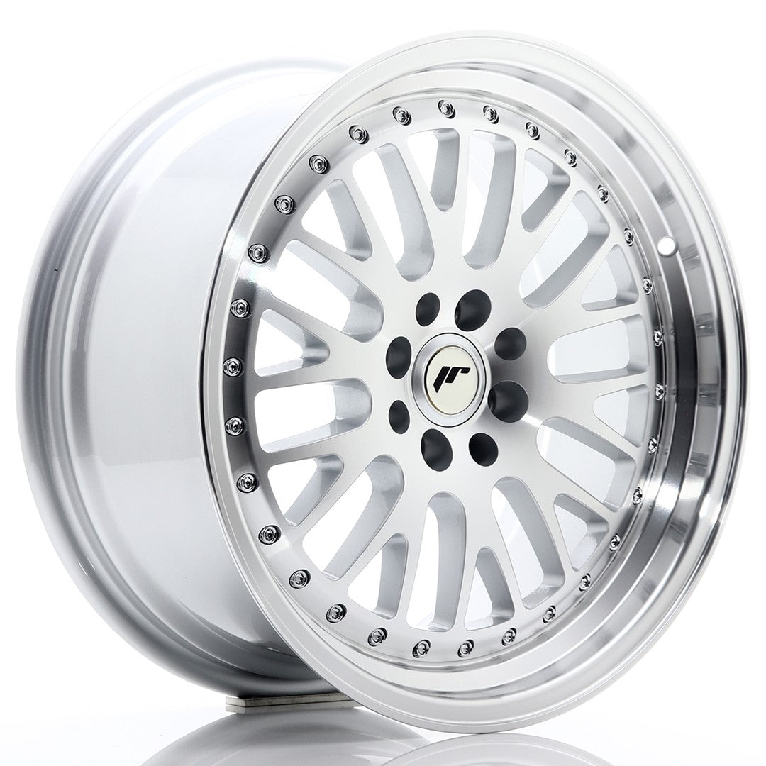 Jante Japan Racing JR10 R17 8J ET20 Argintiu cu Fata CNC - PCD Configurabil