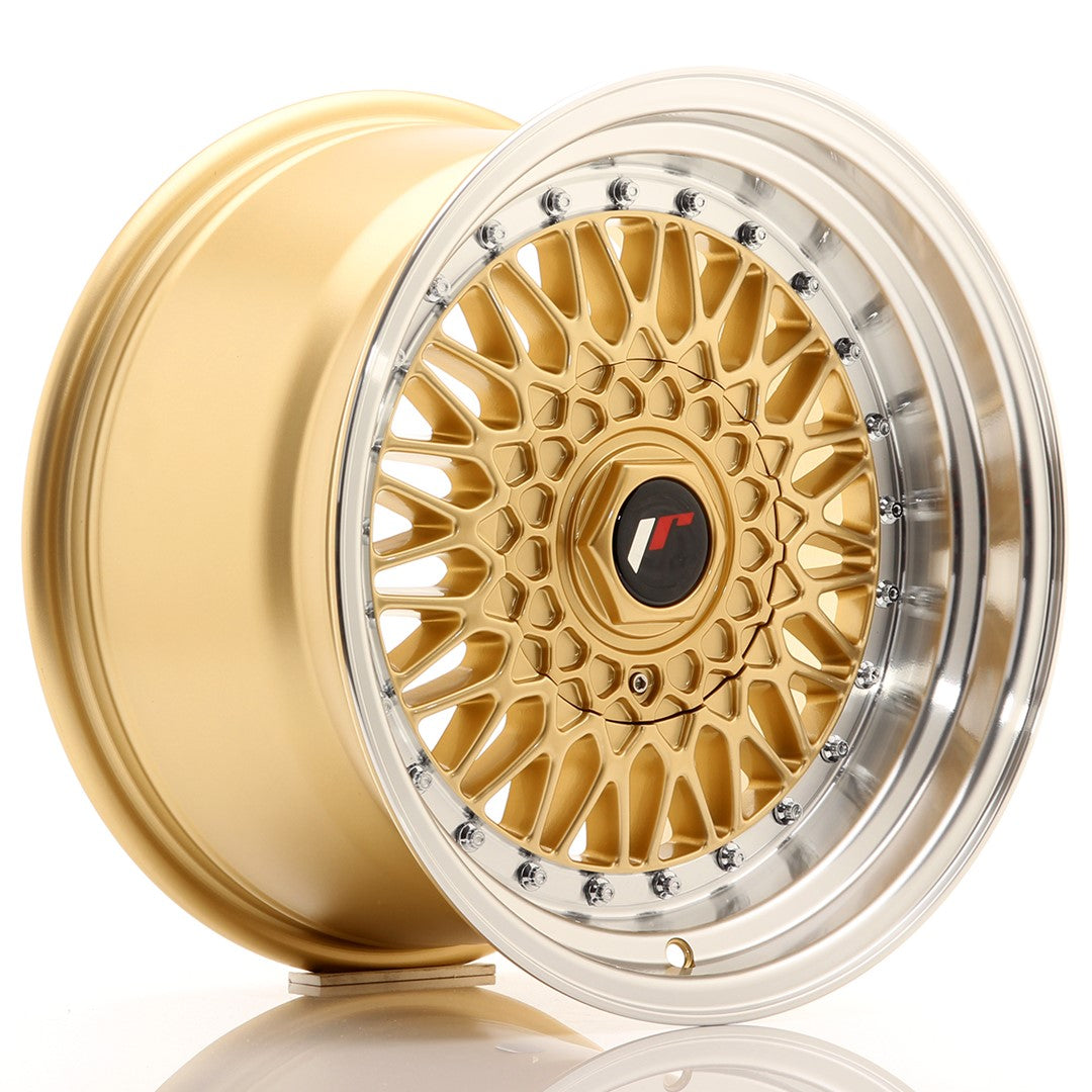 Jante Japan Racing JR9 R16 9J ET20 Auriu cu Buze CNC - PCD Configurabil