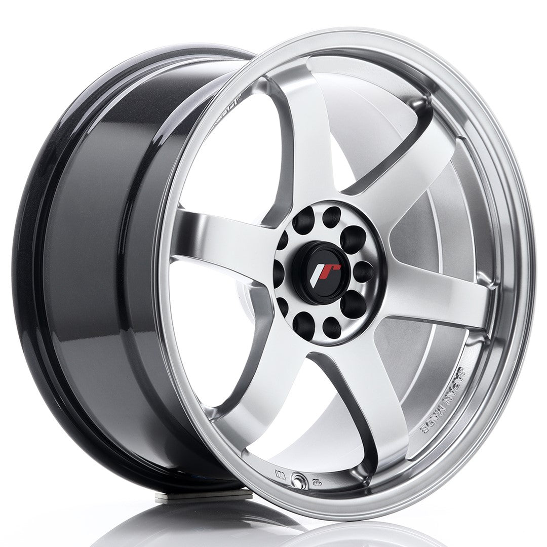Jante Japan Racing JR3 R18 9.5J ET38 Negru Intens - PCD Configurabil