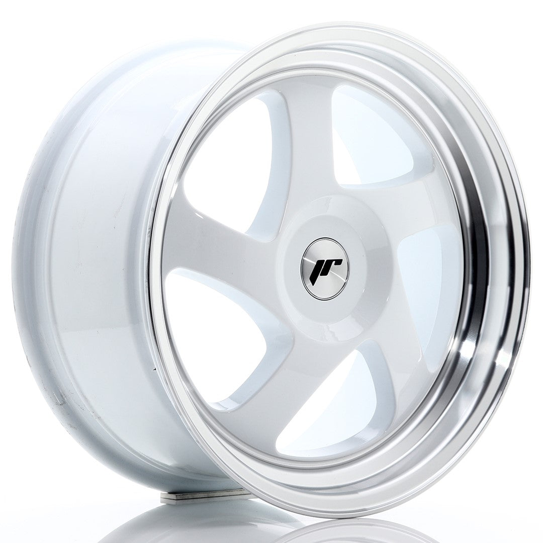 Jante Japan Racing JR15 R17 8J ET35 Alb cu Buze CNC - PCD Configurabil