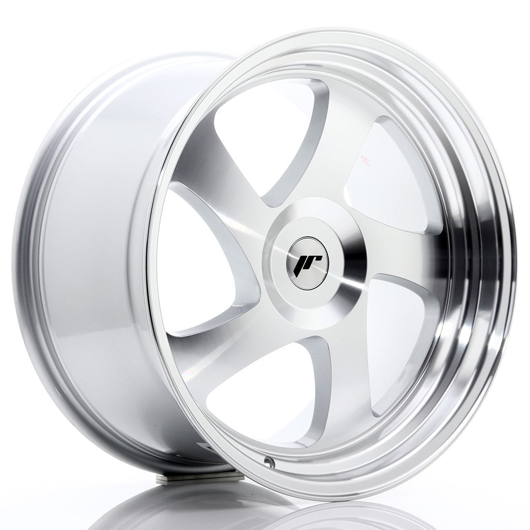 Jante Japan Racing JR15 R19 10J ET35 Argintiu cu Fata CNC - PCD Configurabil