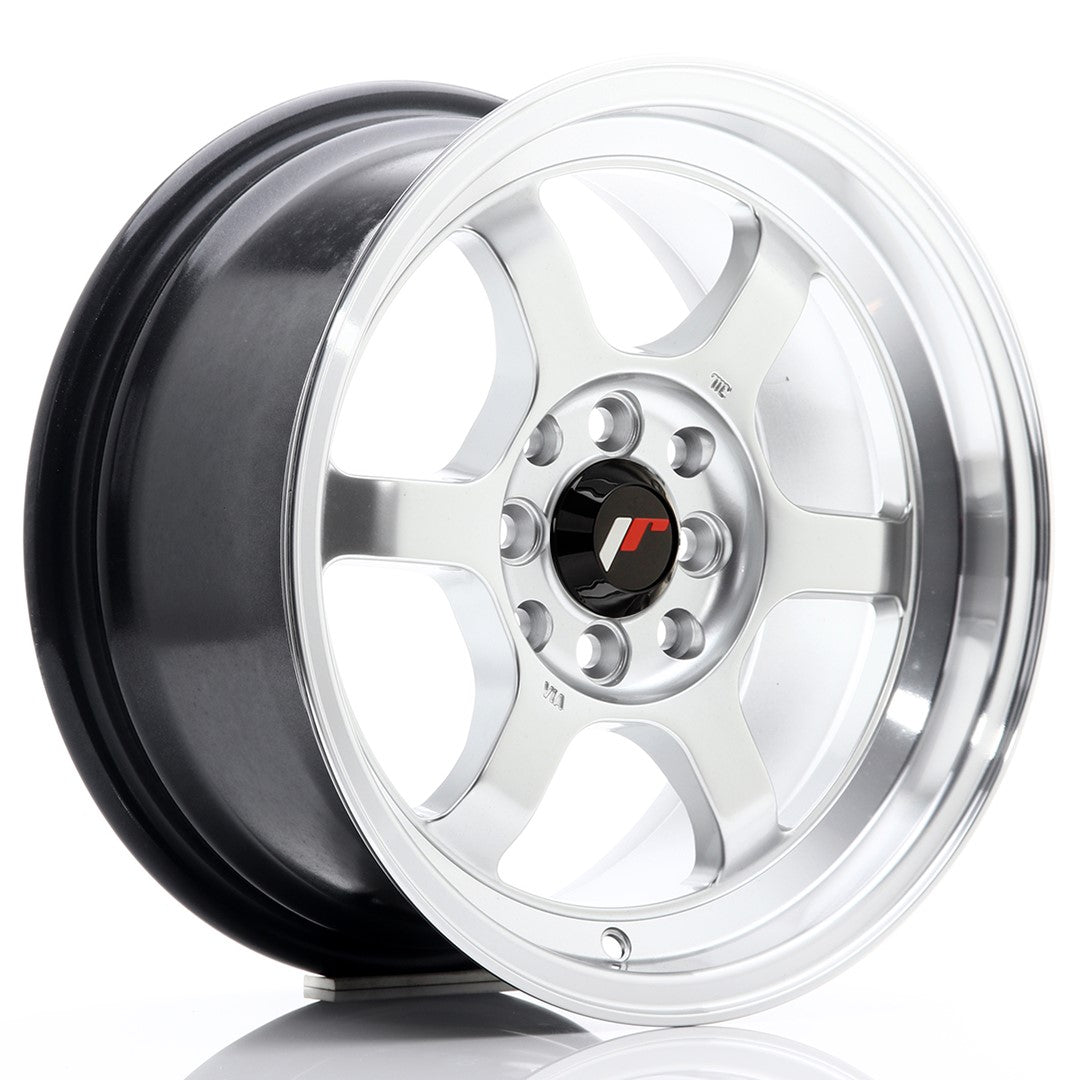 Jante Japan Racing JR12 R15 7.5J ET26 Argintiu Intens - PCD Configurabil