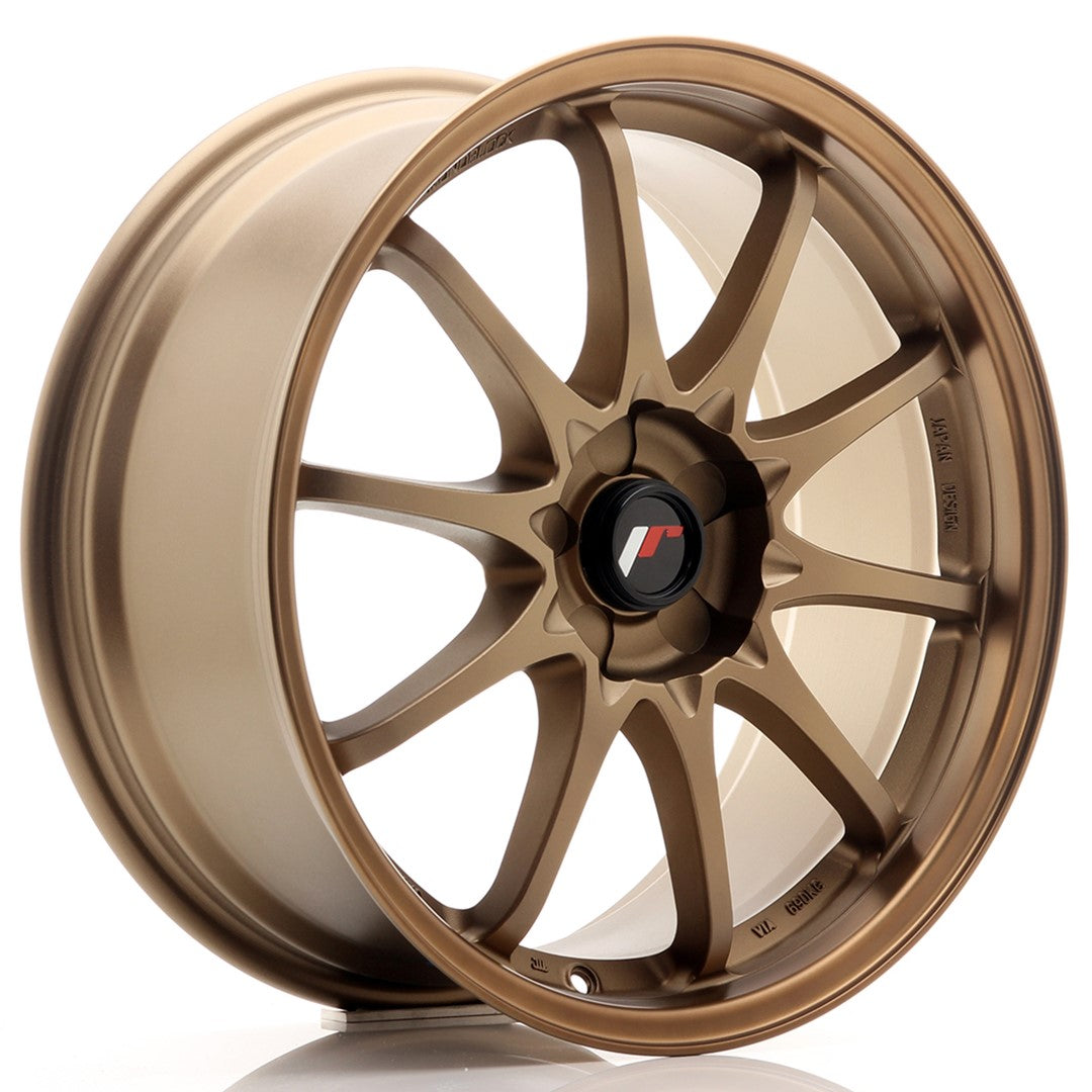 Jante Japan Racing JR5 R18 8J ET35 Bronz Anodizat Inchis - PCD Configurabil