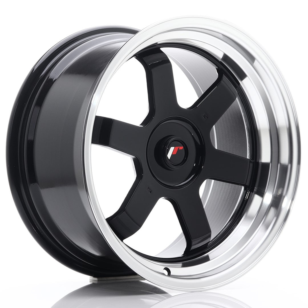 Jante Japan Racing JR12 R17 9J ET25 Negru Lucios - PCD Configurabil